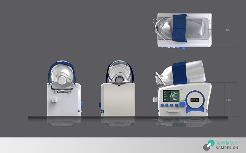 便攜式輸液泵外觀設(shè)計(jì)效果圖